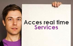 Access real time services