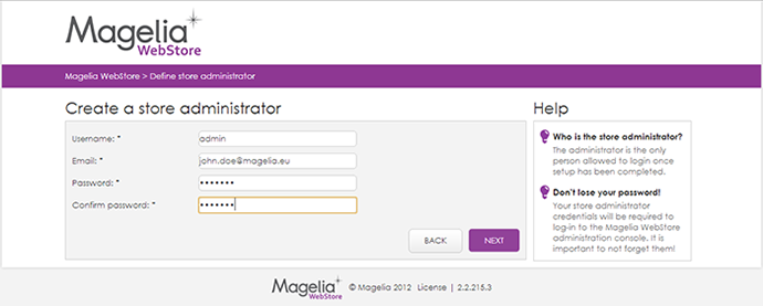 Magelia WebStore - Installation Guide